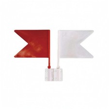 2 Pieces Reitflagge Spitz Ausgeschnitten Sportzubeh&ouml;r Schmaler Mast