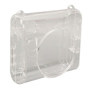 Instant Camera Case Cover Clear Shell Adjustable Detachable Strap Instant Camera