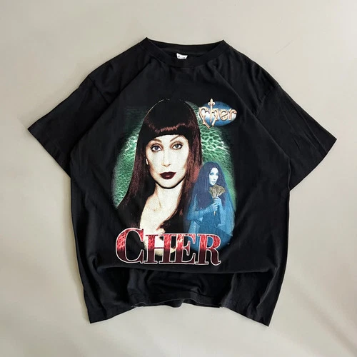XL 90s Cher Rap T-shirt 1990s vintage concert t-shirt, vintage, size XL, single stitch, B+ condition