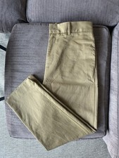 Men's Bimba Y Lola Khaki Relaxed Fit Tailored Trousers - W30