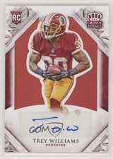 2015 Crown Royale Rookie Signature Retail Red 62/99 Trey Williams #191 Auto 3c7