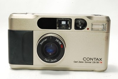 n*n様 CONTAX T2 Carl Zeiss Sonnar 2.8/38 CONTAX T2 Carl Zeiss Sonnar 2.8/38 T Compact Film Camera Silver