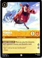 Pumbaa - Winter Warthog 4/204 Winterspell Common