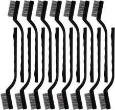 3Pc or 15 Pcs Mini Stainless Steel Wire Brush Set for Cleaning Welding Slag Rust