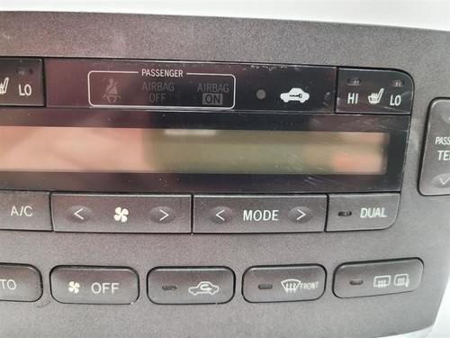 2004 04 LEXUS ES330 TEMPERATURE CONTROL W SEAT HEATER 5590233570 - Picture 3 of 12
