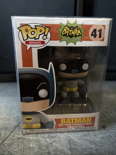 Funko POP! Heroes DC Comics Batman: Classic TV Series Batman #41 IN PROTECTOR