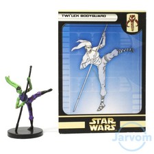 Star Wars Miniatures Rebel Storm 58/60 Twilek Bodyguard w/ Card COMBO Shipping