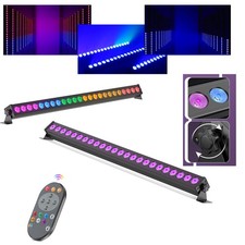 2PCS 150W RGB 24 LED Stage Light Bar Wall Light DMX DJ Party Disco Effect Light