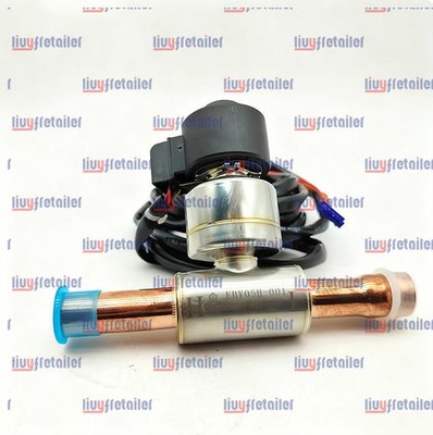 New One SANHUA Two-way electric ball valve EBV05H-001 interface 16mm 5/8