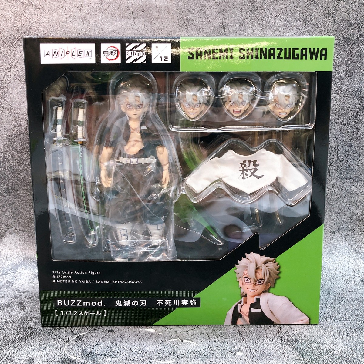 Demon Slayer Sanemi Shinazugawa BUZZmod 1/12 Scale Action Figure