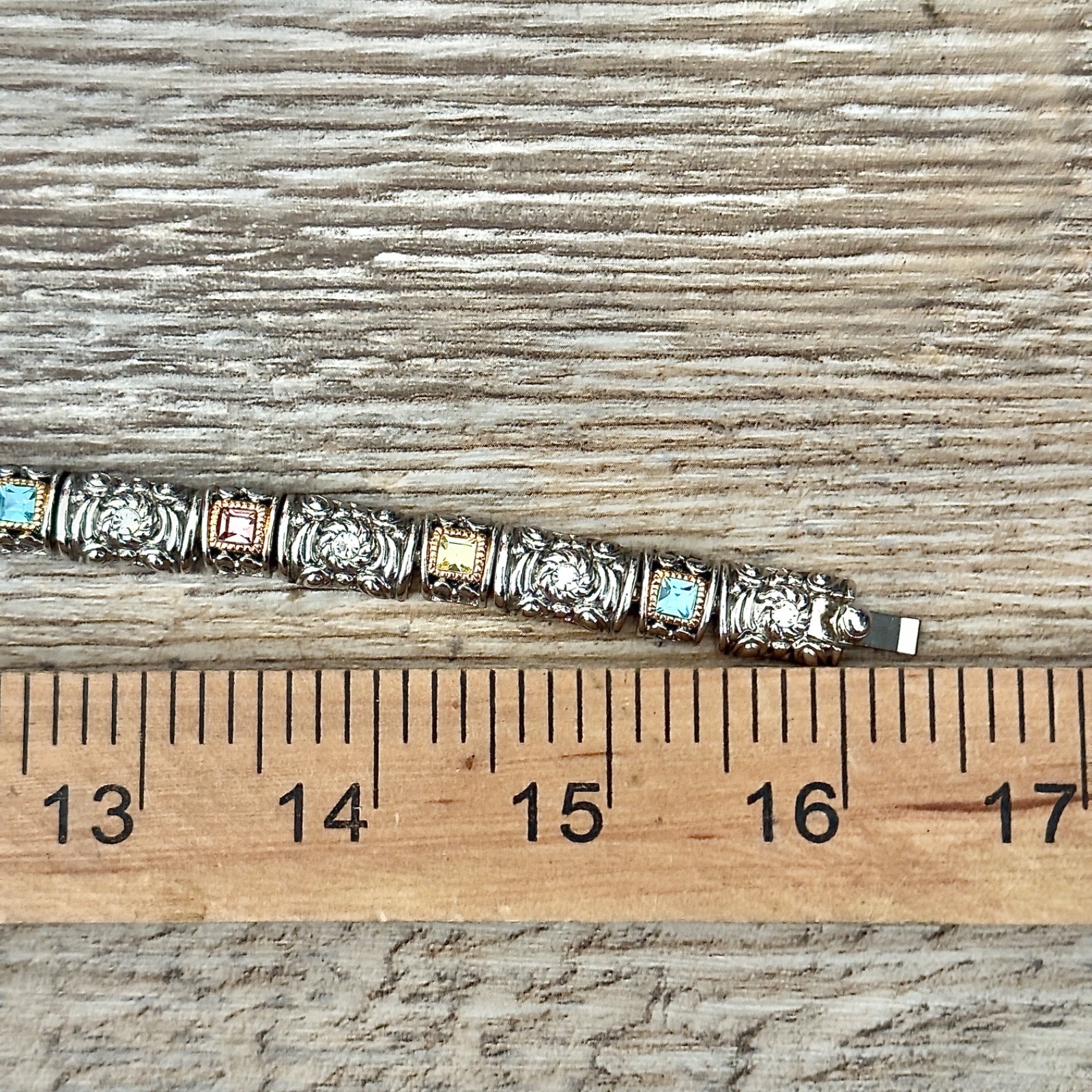 Ornate Multicolor Rhinestone Statement Choker Nec… - image 10