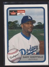 Gary Sheffield Cards Inserts Vintage Premium Collection LOOK