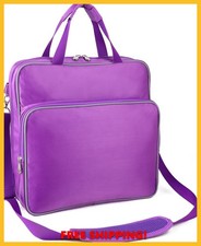 Edraco Zipper Binder, 2 Inch 3-Ring Binder with Zipper, Multi Pockets Organizer