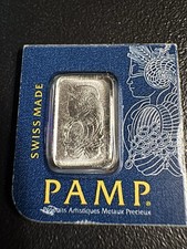 1 Gram Platinum Bar PAMP SUISSES LADY FORTUNA In Assay Multigram  APMEX 999.5 3421.38 per troy oz
