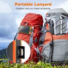60000mAh Super Solar Power Bank Portable External Battery Wireless Fast Charging