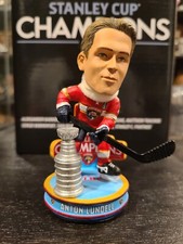 Florida Panthers Stanley Cup Anton Lundell Championship Mini Bobblehead LE #/224