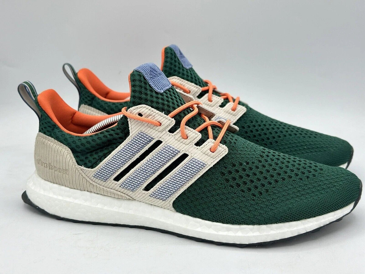 Adidas Ultraboost 1.0 Green Blue Beige Running Shoes ID9668 Men s