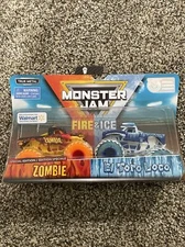 Spin Master Monster Jam Zombie And El Toro Loco Fire And Ice