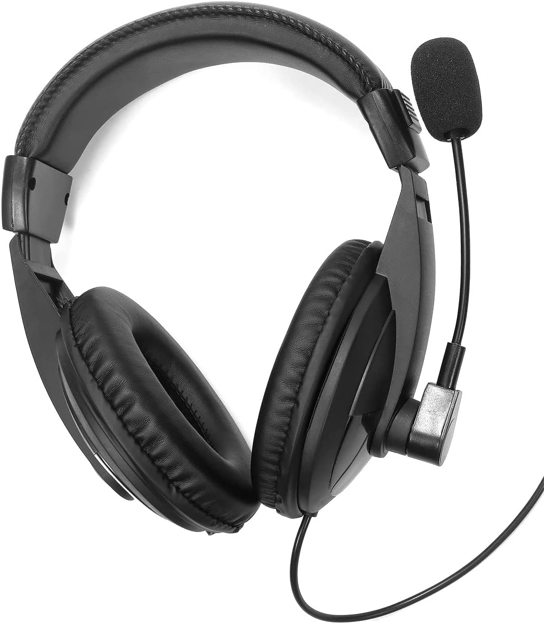 USB Gaming Office Headset MIC Headphones for PC Mac Laptop PS4 Xbox MIC