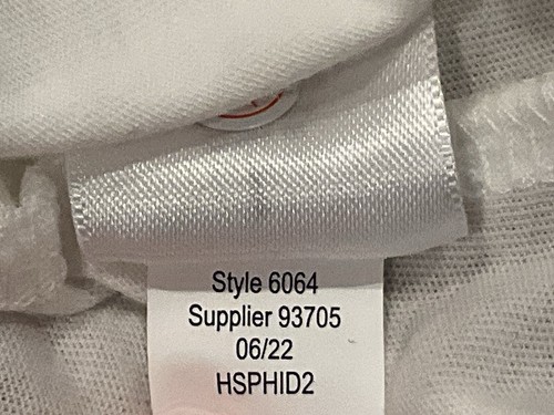 AEROPOSTALE, Talla Lg, Marfil, Clásico Crew, Camiseta con Lentejuelas. (Orig. 26,95). NUEVO - Imagen 12 de 12