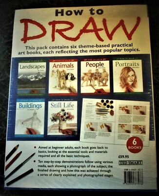 Susie Hodge & Ian Sideway 6 books on How to Draw