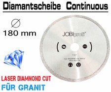 Laser Profi Diamantscheibe Diamant Trennscheibe Fliesen Keramik Scheibe Ø 180 mm