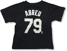 Outerstuff Chicago White Sox #79 Jose Abreu Name Number Baby Toddler T-Shirt 18M