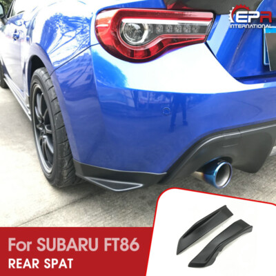 For Subaru 11-18 FT86 BRZ STI Style FRP Unpainted Rear spat Bumper