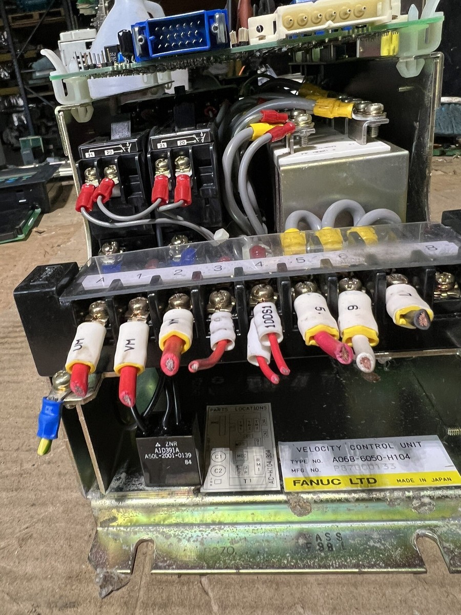 Fanuc Velocity Control Unit A06B-6050-H104 | eBay Fanuc Velocity Control Unit A06B-6050-H104 | eBay