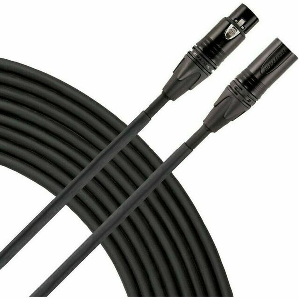 Livewire Elite Quad XLR Microphone Cable 15 Ft. Black for sale online