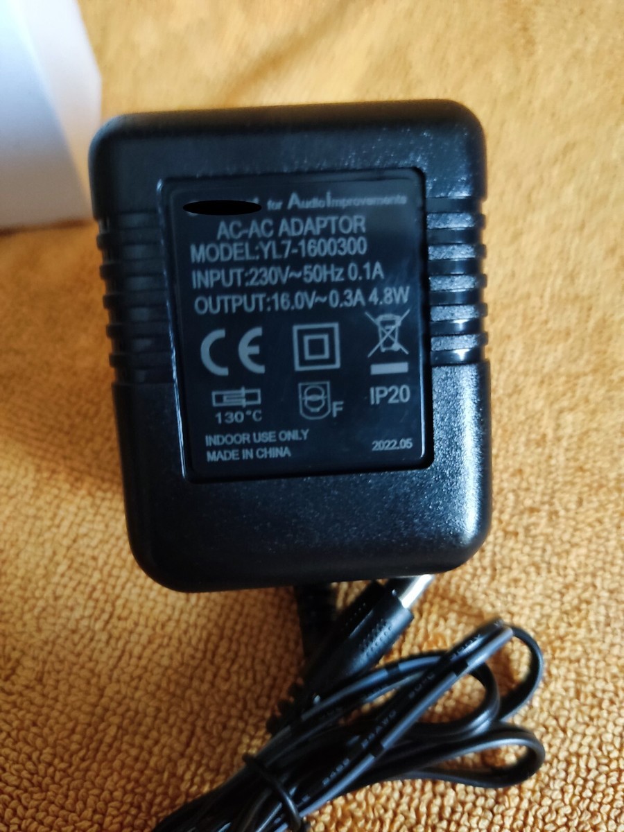 Netzteil Trafo Thorens 16V AC TD 146 147 166 180 280 290 295