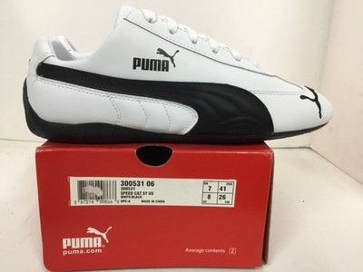 puma speed cat hombre plata