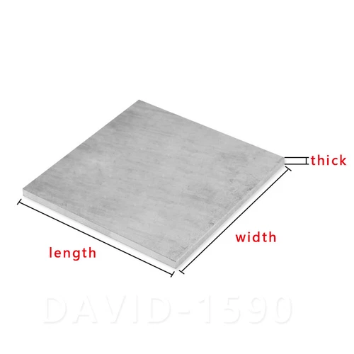 1pcs GR2 Ti Titanium Metal Sheet Plate Commercially Pure Titanium - Picture 3 of 11