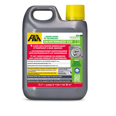 Fila Salvaterrazza Eco 1L Diffusionsoffener verfestigender Infiltrationsschutz