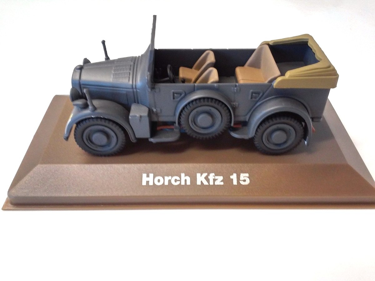 EDITIONS ATLAS ミニカー 未開封 1/43 ホルヒ KFZ 15 HORSCH Kfz 15 1:43 SCALE - DIECAST MILITARY VEHICLE ARMY VAN