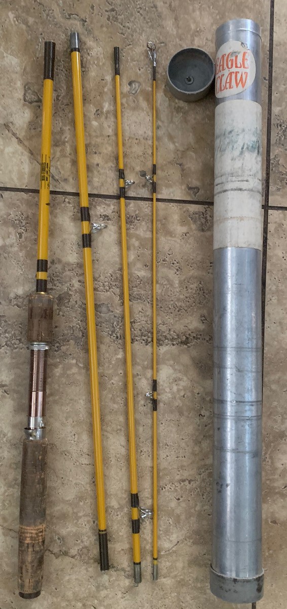 Vintage Wright & McGill 4pcs Trail Blazer 7 1/2' M4TWU spin/fly