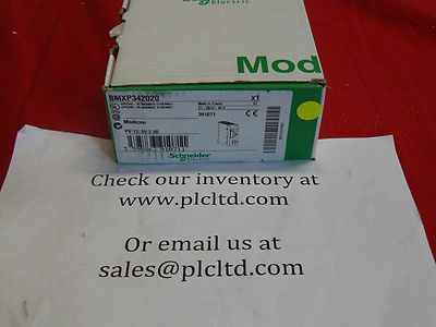 BMXP342020 BRAND NEW Schneider Electric Modicon BMX-P342-020