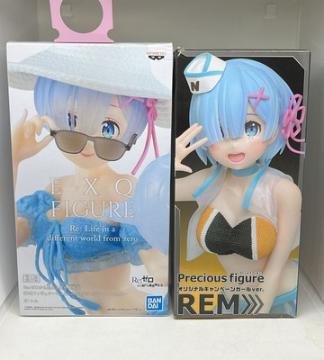 Japan Authentic - Re: Zero Figure Set - WorldWide Free Ship