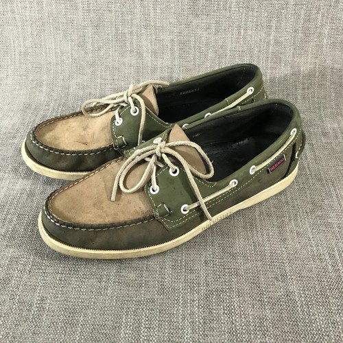 Sebago Boat Shoes Men's 9.5 M Green 
