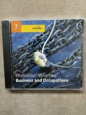 PhotoDisc Series 7 Business and Occupations Royalty Free Stock Photos CD -2 disk