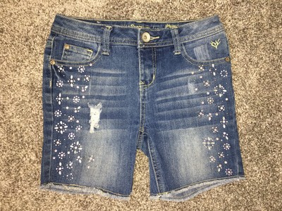 denim shorts size 12