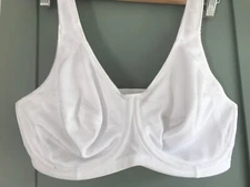 Freya Active Core Sports Bra White High Impact Underwired Full Cup 4002 New 28D