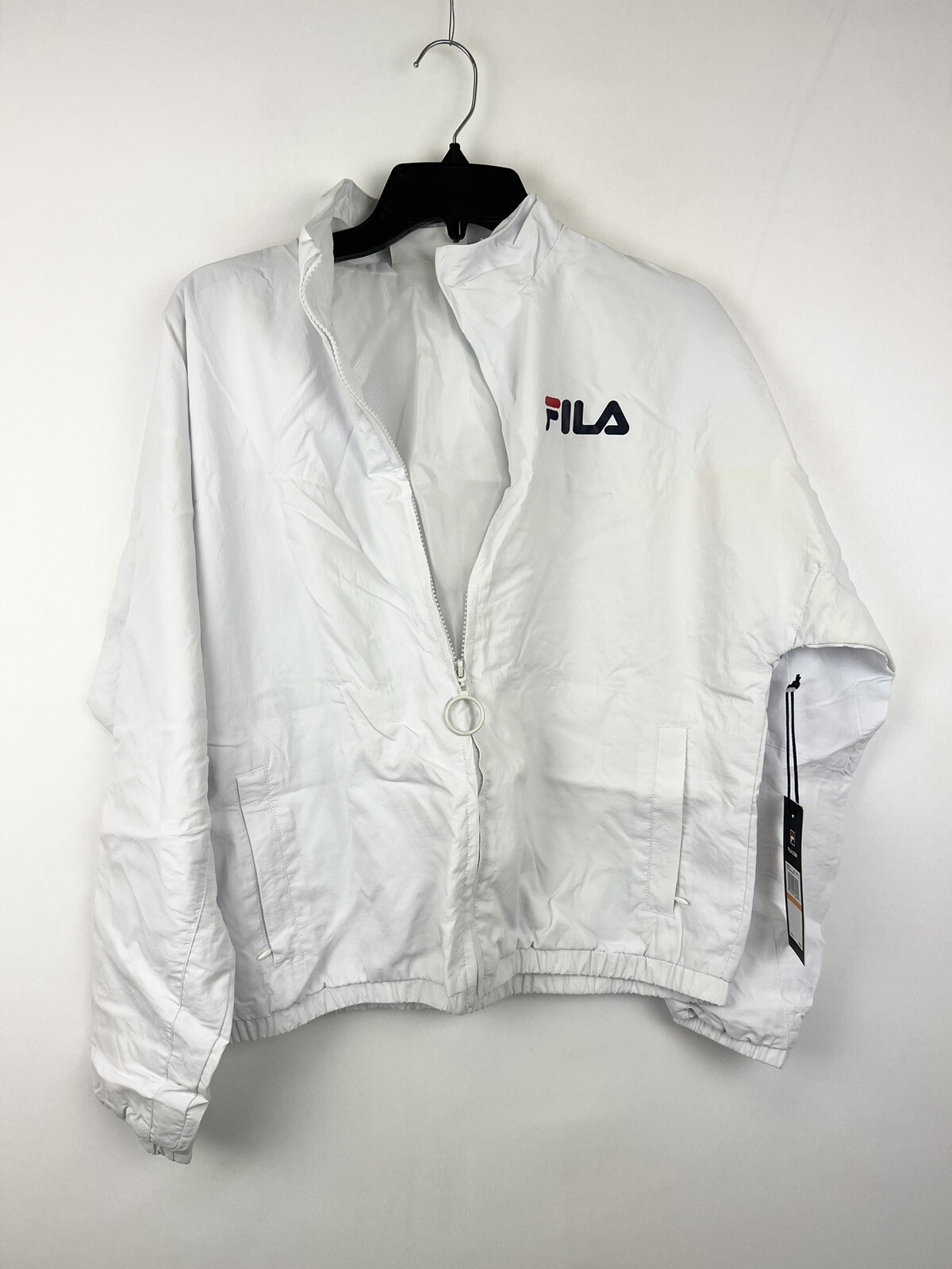 Giacca a vento donna Fila Rupta bianca taglia S