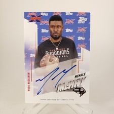 2020 Topps XFL Football Cards 28