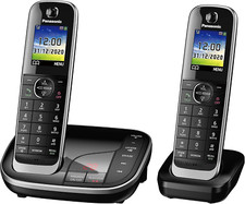 Panasonic KX-TGJ322EB Landline Phone Cordless, House Phones, Nuisance Call Block
