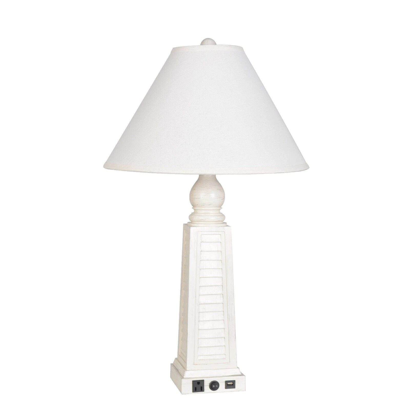 White Nautical Lamp Shades