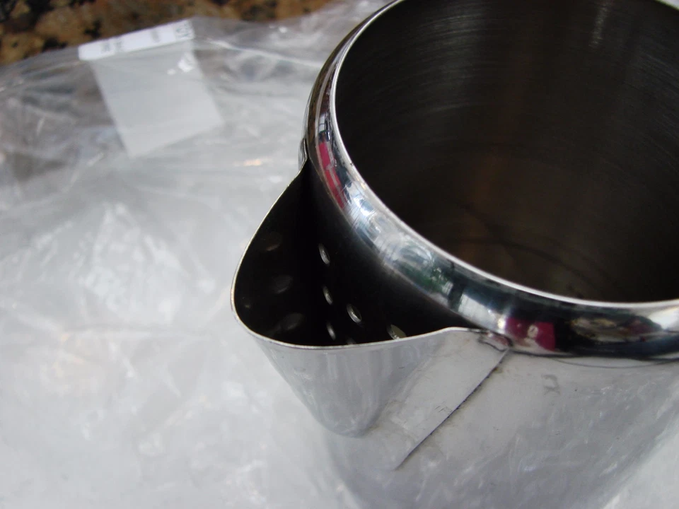 TETERA DE CAÑO CORTO Verona acero inoxidable 15 oz. RESTAURANTE O USO DOMÉSTICO ¡NUEVO! Foto 2 de 4