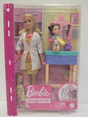 YOU CAN BE PEDIATRICIAN Barbie Doll her
