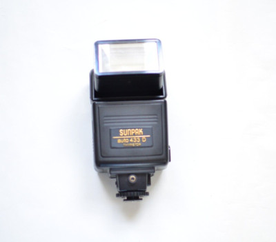 Sunpak auto 433D Blitzgerät Speedlight FlashBlitzlicht Spiegelreflexkamera Nikon