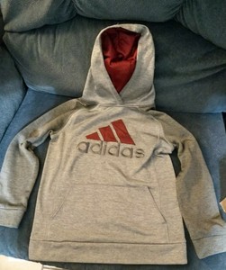burgundy adidas hoodie